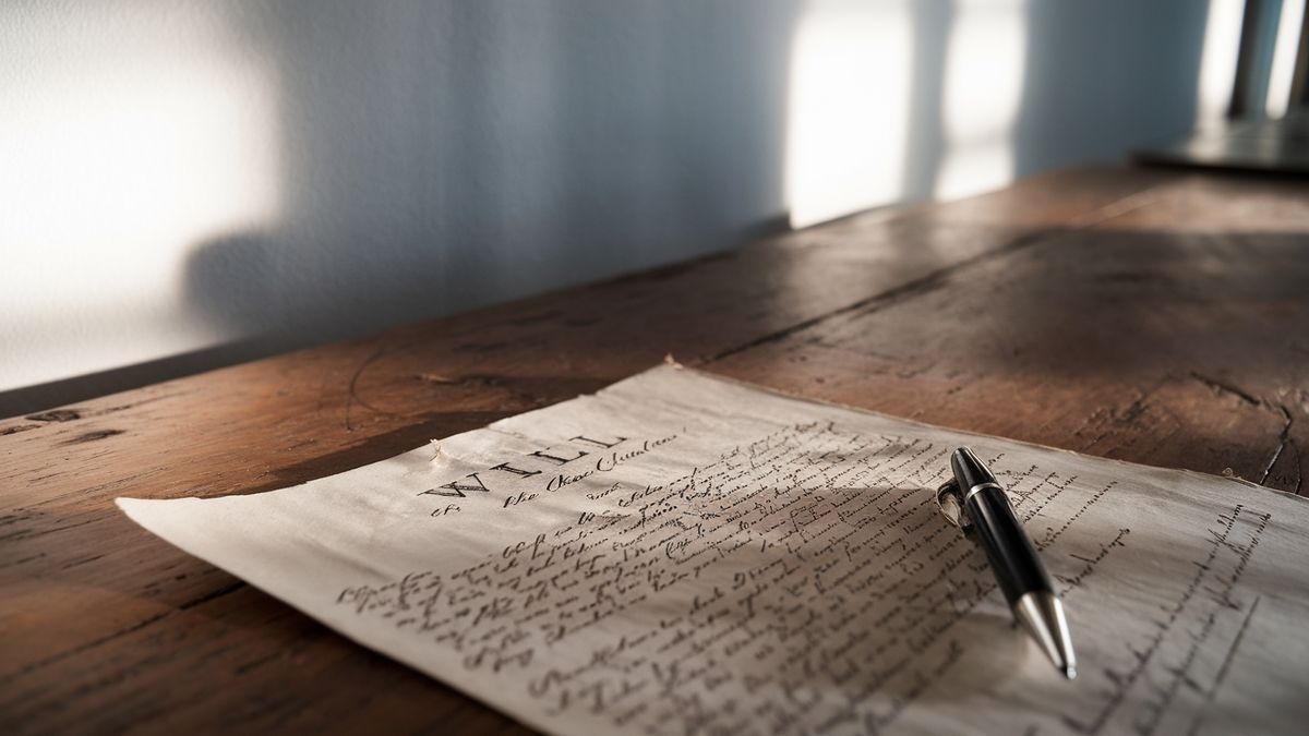 Testament olographe : Guide et conseils