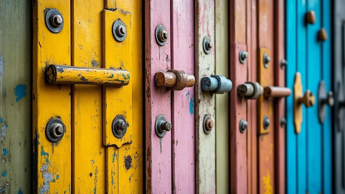 La peinture des gonds des portes : une nécessité pour l'esthétique et la durabilité ?