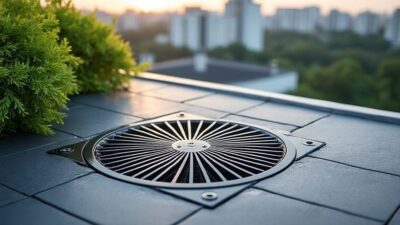Préparez votre toiture terrasse pour 2025 : descentes d'eaux pluviales par m² selon les nouveaux critères